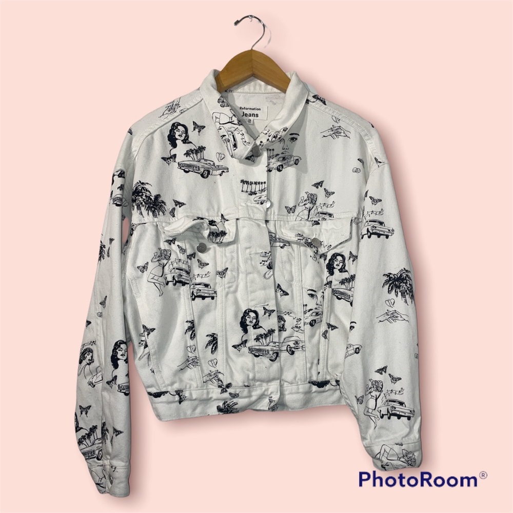 Reformation Oversized Denim Jacket